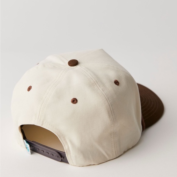 NWT Free People Cowboy Country Club Trucker Hat color Ivory